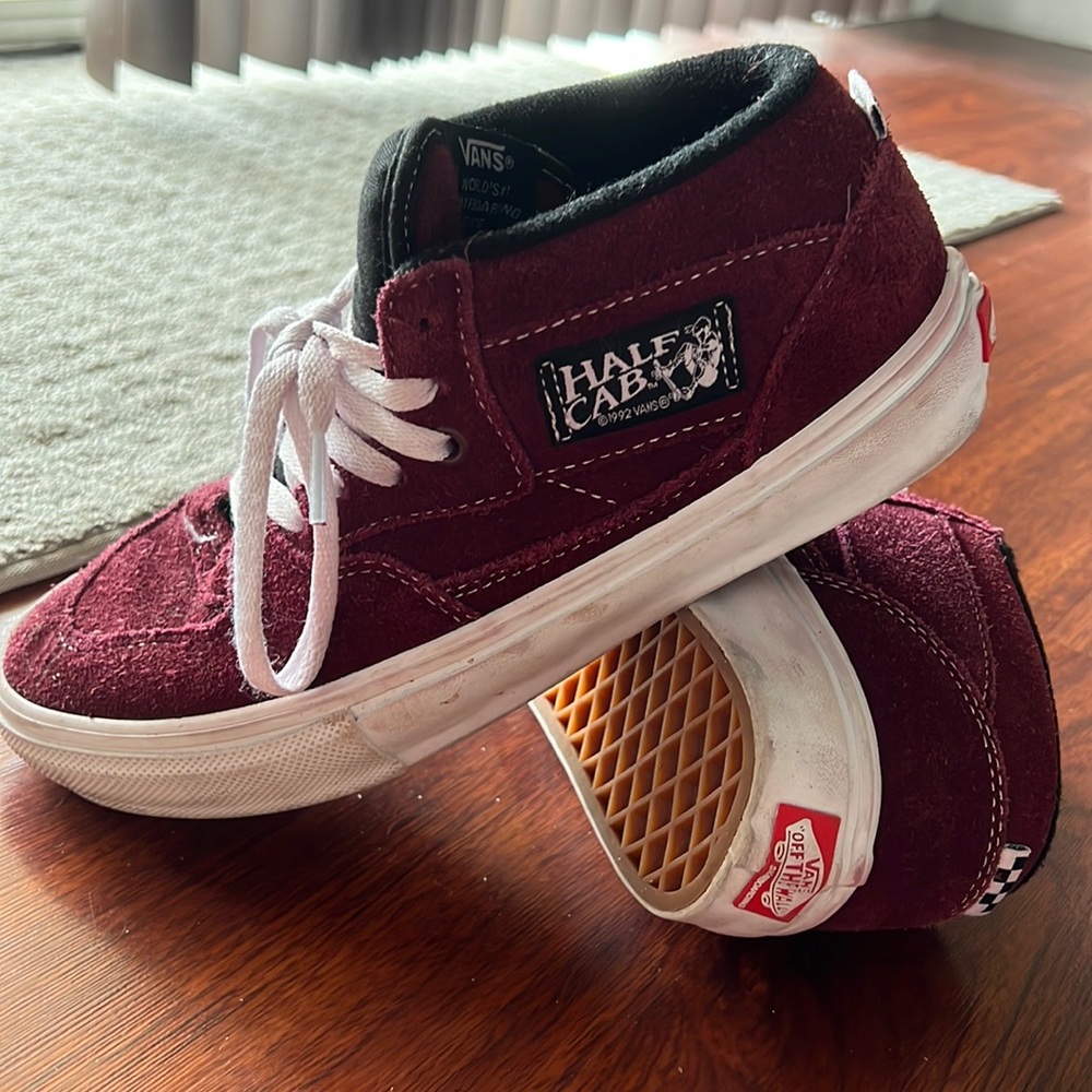 Vans half cab size men’s/kids 7